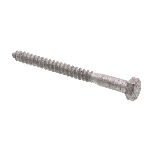 Prime-Line Hex Lag Screw 5/16in X 3-1/2in A307 Grade A Hot Dip Galvanized Steel 50PK 9055802